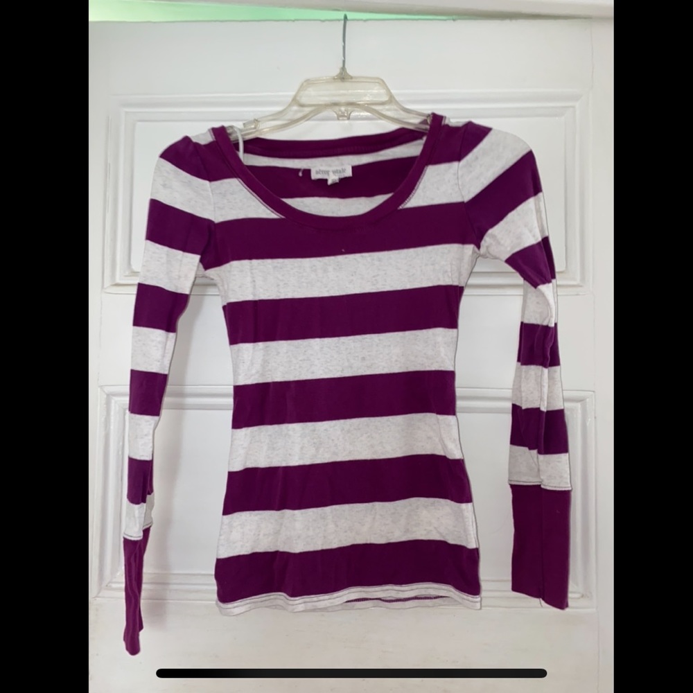 Aeropostale striped long sleeve tee
